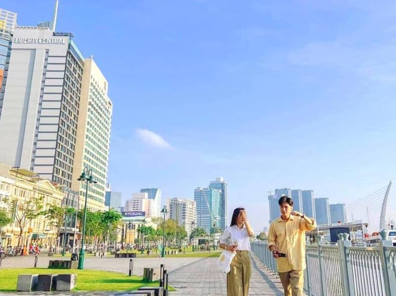 7 Apartment Ho Chi Minh-staden Exteriör bild